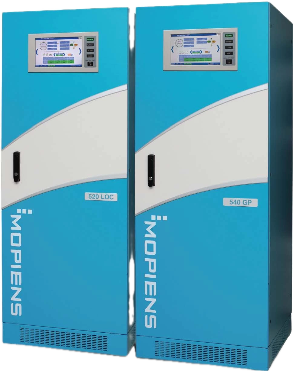 ILS localizer and glide path transmitter cabinets